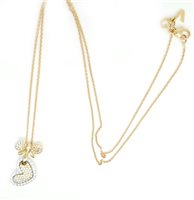 Necklace Giorgio Visconti Woman in Gold Diamante 0.44 Ct G35032 - G35032